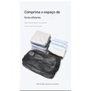 Ver mais imagens de Saco Á Vacuo Armazenamento Herméticos para Mala Viagem Leve