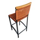 Ver imagem 3 de Banqueta Balcão Alumínio Corda Náutica Madeira