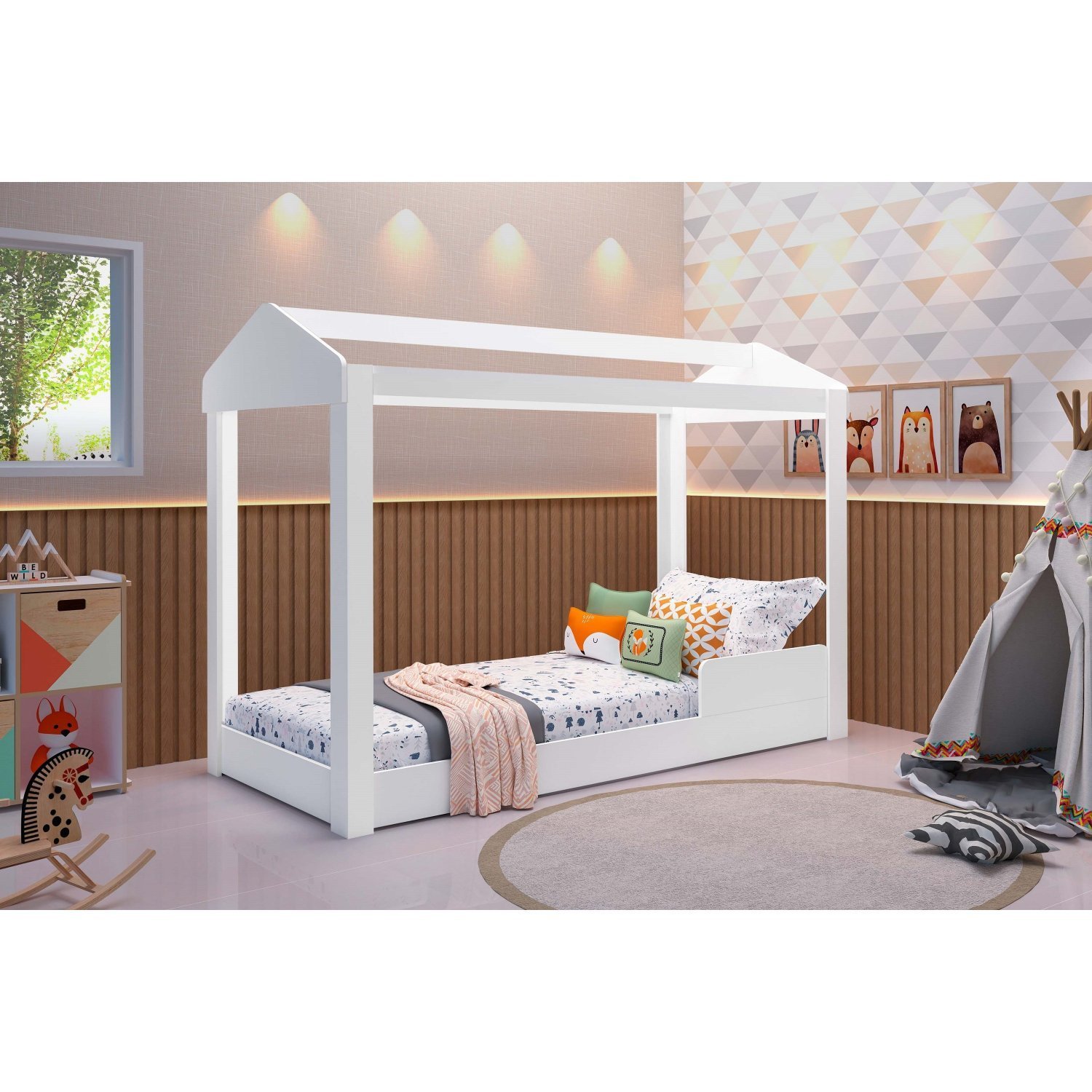 Cama Infantil Montessoriana  J&A Móveis - 1