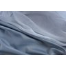 Cortina Gaze De Linho Forro Blackout 5,00x2,50 Sala E Quarto Cinza/Branco - 5