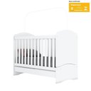 Ver imagem 2 de Quarto Infantil Flocos Com Cômoda Casa 812 Branco