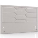 Ver imagem 1 de Cabeceira Cama Box Queen 160cm Estofada Nora P05 Veludo Cinza - Lyam Decor
