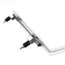Ver imagem 4 de Assento Sanitário Poliéster para Louça Stylus (celite) Aço (reb. Oculto) Branco