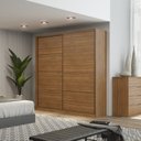 Ver imagem 1 de Guarda Roupa Casal 2 Portas 3 Gavetas Belga Móveis