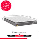 Ver imagem 3 de Colchão Casal Life D33 Pillow Top Cinza 17x138x188cm