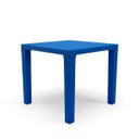 Ver imagem 3 de Mesa Niala Quadrada Azul Bic 80cm em Polipropileno Plaxmetal