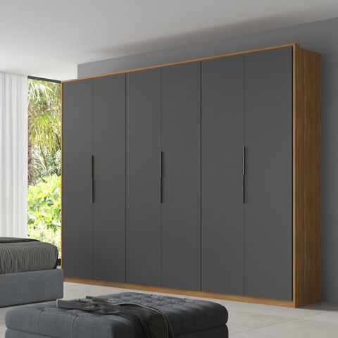 Guarda Roupa Casal 6 Portas Atrice Móveis