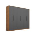 Ver imagem 3 de Guarda Roupa Casal 6 Portas Atrice Móveis