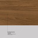 Ver mais imagens de Guarda Roupa Casal Ripado 6 Portas e 6 Gavetas 267 x 230cm Atrice Marrom Amêndola Touch