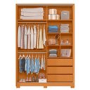 Ver imagem 5 de Guarda Roupa Frizatto 2 Portas Cinamomo/off White (flex) - Abz