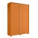 Ver imagem 3 de Guarda Roupa Frizatto 2 Portas Cinamomo/off White (flex) - Abz