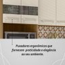 Armário de Cozinha Completa Mdf 12 Portas com Balcão Versalhes Plus - Freijó/soft - 7