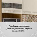 Ver imagem 7 de Armário de Cozinha Completa Mdf 12 Portas com Balcão Versalhes Plus - Freijó/soft