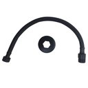 Ver imagem 6 de Engate Mangueira Flexível Preto/Black Trançado Aço Inox 40Cm