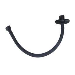 Engate Mangueira Flexível Preto/Black Trançado Aço Inox 40Cm - 2