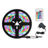 Fita Led RGB 5 metros 16 Cores Prova D'agua Ip65 + Fonte 12v2a + Controle 24 Botões + Controladora R - 1