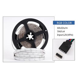 Fita Led RGB 5 metros 16 Cores Prova D'agua Ip65 + Fonte 12v2a + Controle 24 Botões + Controladora R - 4
