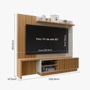 Ver imagem 3 de Estante Home para TV até 65 Polegadas 1 Porta Sândalo Espresso Moveis