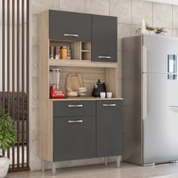 Cozinha Compacta 4 Portas 1 Gaveta Malta  - 1