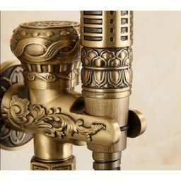 Ducha Higiênica Bronze Retro Vintage Rustica - Banheiros - 4