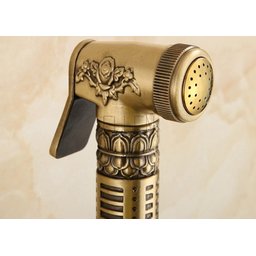 Ducha Higiênica Bronze Retro Vintage Rustica - Banheiros - 3