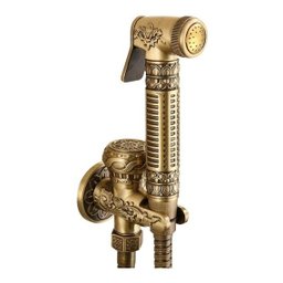 Ducha Higiênica Bronze Retro Vintage Rustica - Banheiros - 1