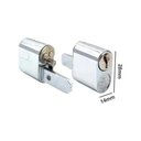 Ver imagem 3 de Cilindro Miolo para Fechadura Stam Cromado