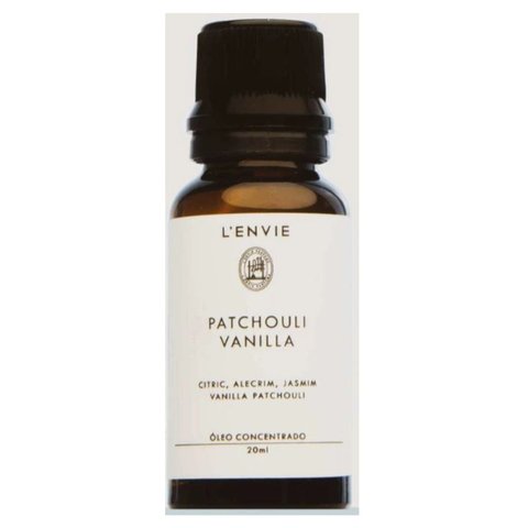Oleo Concentrado Patchouli Vanilla 20ml Lenvie Parfums