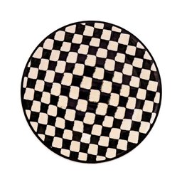 Jogo de Pratos Fundos em Cerâmica Unni com 6 Peças 20,5cm Oxford Damas - 1