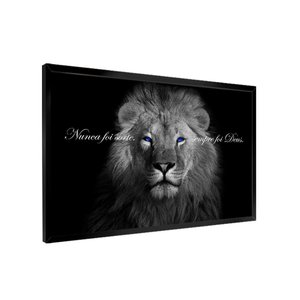 Quadro Nunca Foi Sorte, Sempre Foi Deus