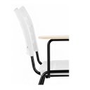 Ver imagem 7 de Cadeira Universitária Plástica Prancheta MDF - Cor Branco - Mrplast - 34030