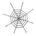 Ver imagem 1 de Teia Decorativa Grande Preta 180cm - Halloween