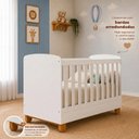 Ver imagem 4 de Berço Americano Mini Cama Apolo Branco Fosco - Reller Móveis