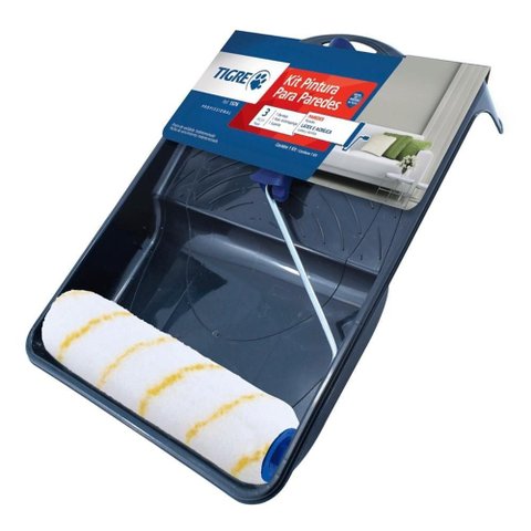 Kit de Pintura Antirrespingo 3 Peças Tigre
