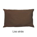 Ver imagem 5 de Kit 2 Capas para Almofada Drapeada em Veludo Retangular Marrom Camurça