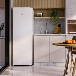 Freezer Vertical Electrolux Cycle Defrost 234 Litros Inverter 1 Porta Branco Fei27 127v - 5