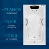 Banheira Retangular Tamarim Completa com Hidro - 5