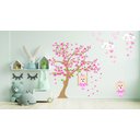 Ver imagem 1 de Adesivo de Parede Infantil Ursinha Bailarina Balanço Árvore