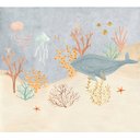 Ver imagem 1 de Papel De Parede Fundo do Mar Baleia 220x220