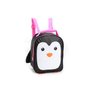 Mochila Infantil Pinguim Estojo e Lancheira Preto - Denlex - 4