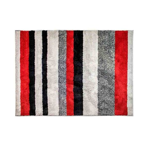 Tapete para Quarto ,sala ,escritório 2,00 X 4,00 Pelo Macio.:listrado Duo
