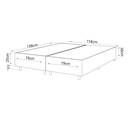 Ver imagem 3 de Base Box Queen Size Class (38x158x198cm) Preto - Casa Giulia