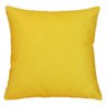 Capa de Almofada Suede Suprema Amarelo 44x44 - 1