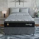 Ver imagem 6 de Cama Box Casal + Colchão Comfort Class Pillow Top 138x188 Preto/suede Cinza