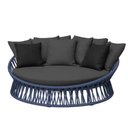 Ver imagem 1 de Chaise Área Externa Monza Alumínio Pintura Corda Náutica Trama