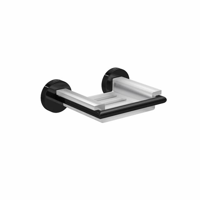 Ver imagem 1 de Saboneteira Clean Retangular de Parede Black Noir 2010.bl.dsc.no