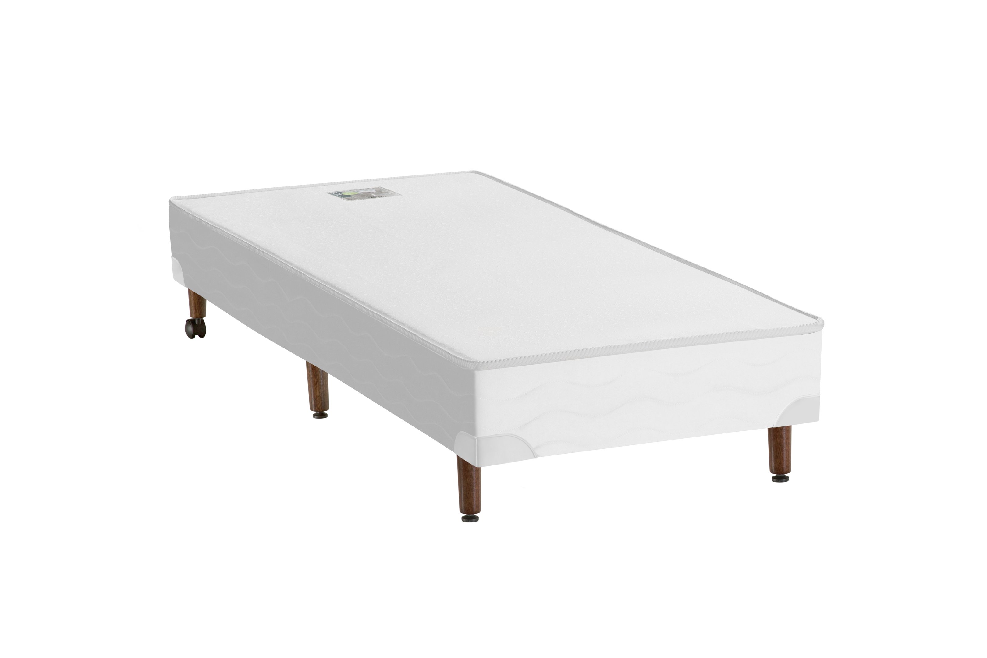 Base Cama Box Solteiro Lider Premium Suede