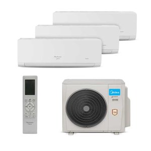 Ar Condicionado Multisplit HW Inverter 27.000 Btu (2x Evap 9.000 + 1x Evap 12.000) Quente Frio 220v