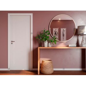 Rodape Branco Liso 451 70/13mm 20229 - Cx