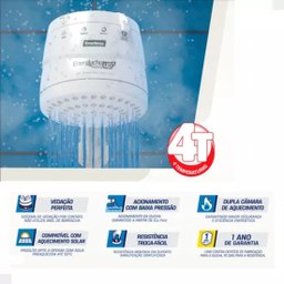 Ducha Enerducha Up4 5500w 127v Branca Enerbras Enerbras - 5